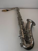 Vintage Loyal Tenorsaxophon versilbert