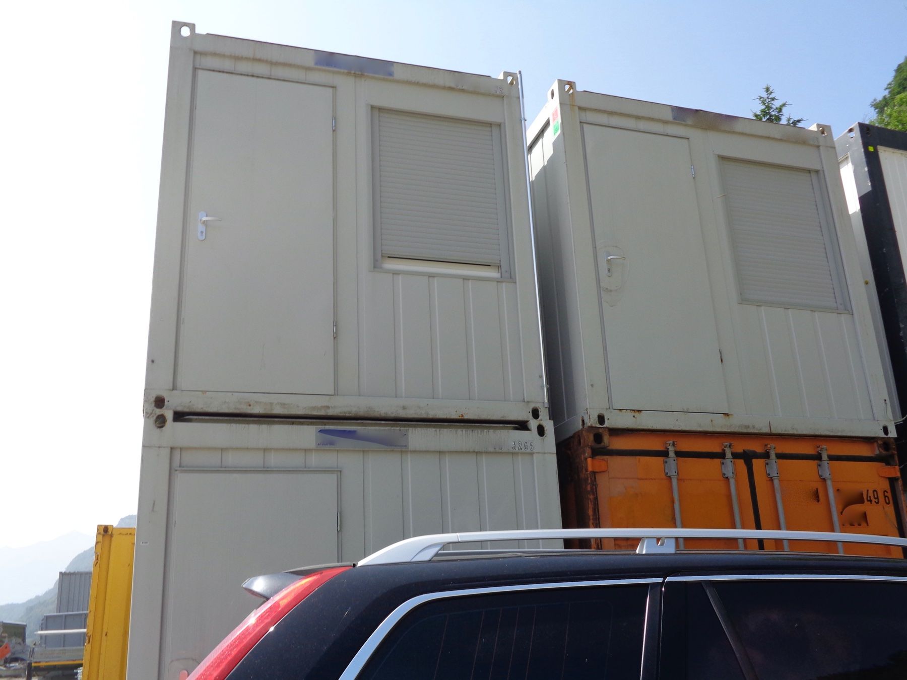 Contenitori edile: Container, isoliert,  ca. 6 x 2.5 m – Usato da Alpnach Dorf venduto da vieuxhenri 2