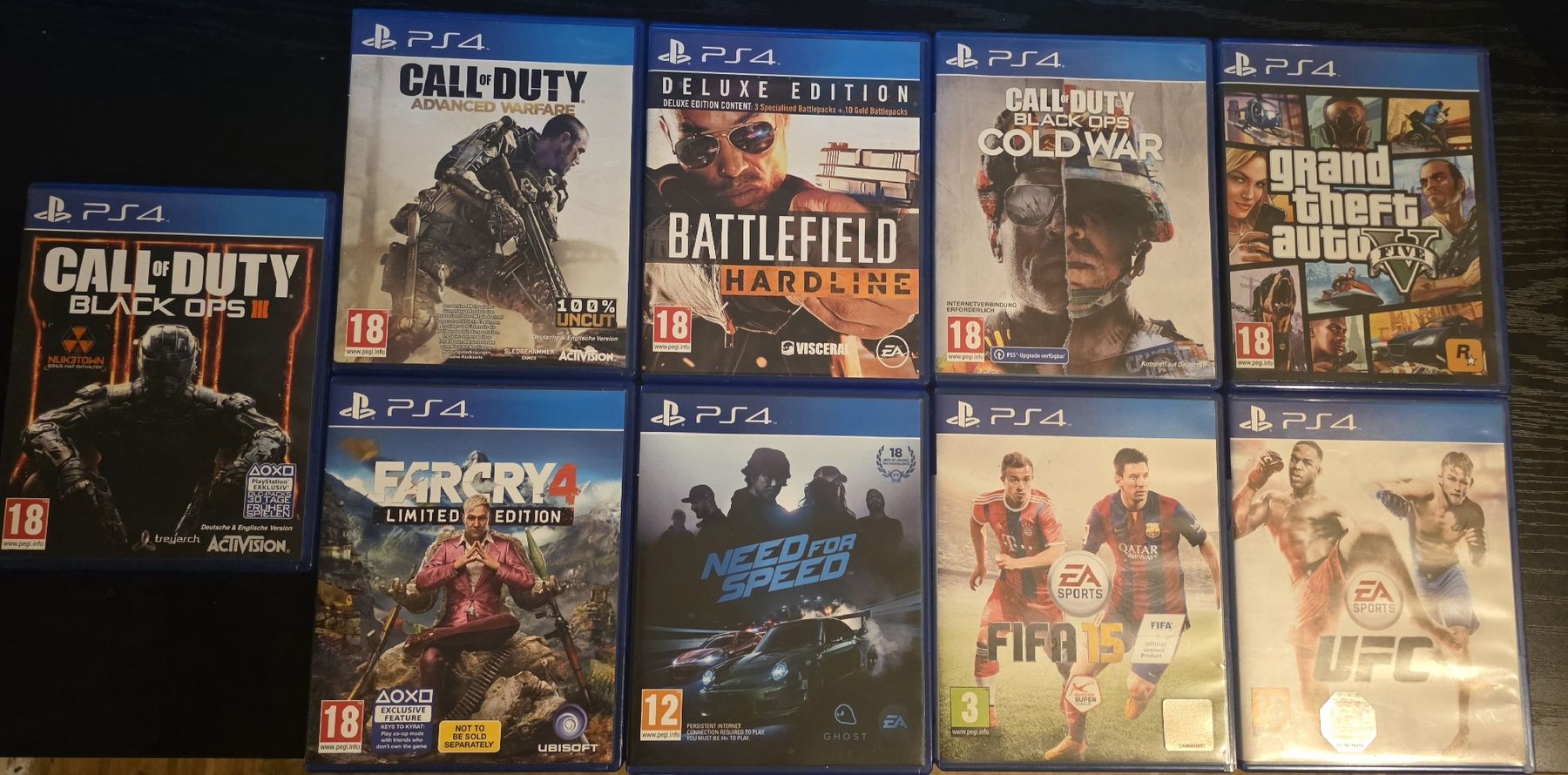 Sony Konsolen: PS4 STANDART EDITION INKL. 9 SPIELE – Gebraucht aus Winterthur von mag_nwf6 3