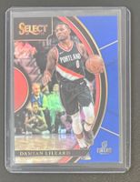 NBA Damian Lillard 2017-18 Select Prizms Blue Numbered /299