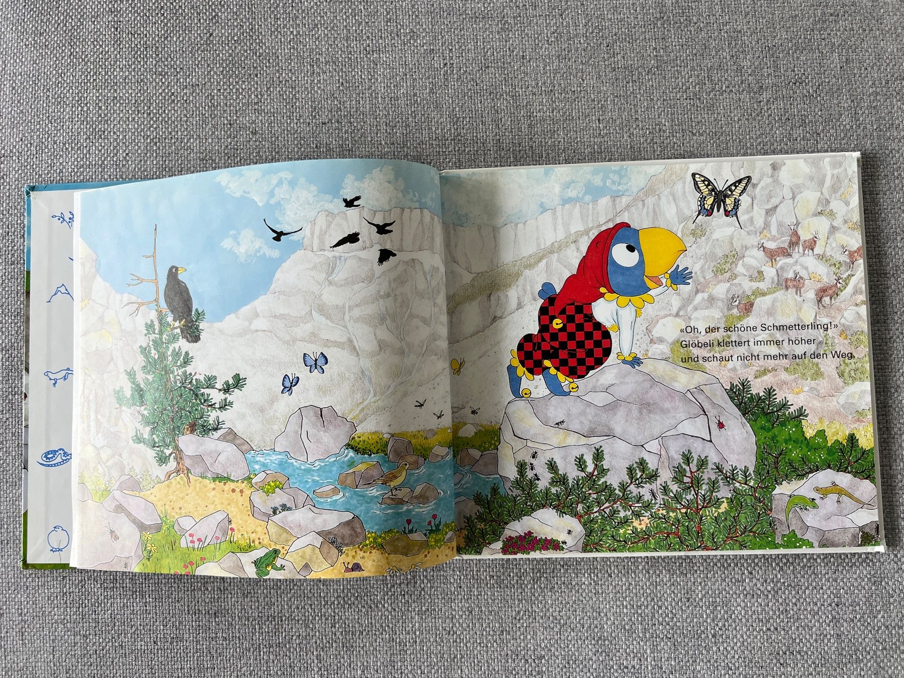 Libri: Globi Buch: Glöbeli an den Murmeltieren – Usato da Ennetbaden venduto da mapa05 7