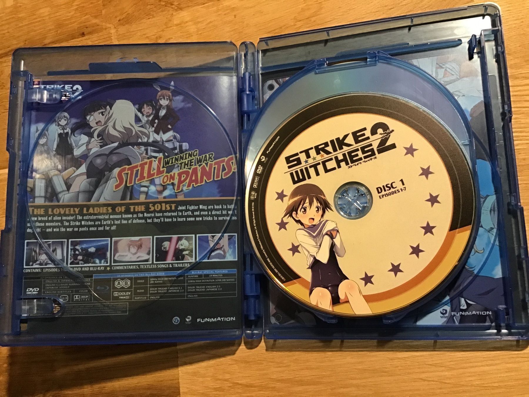 Alle DVDs: Anime STRIKE WITCHES 1 & 2 Seasons Blu-ray Set – Gebraucht aus Glattfelden von Danshari 6