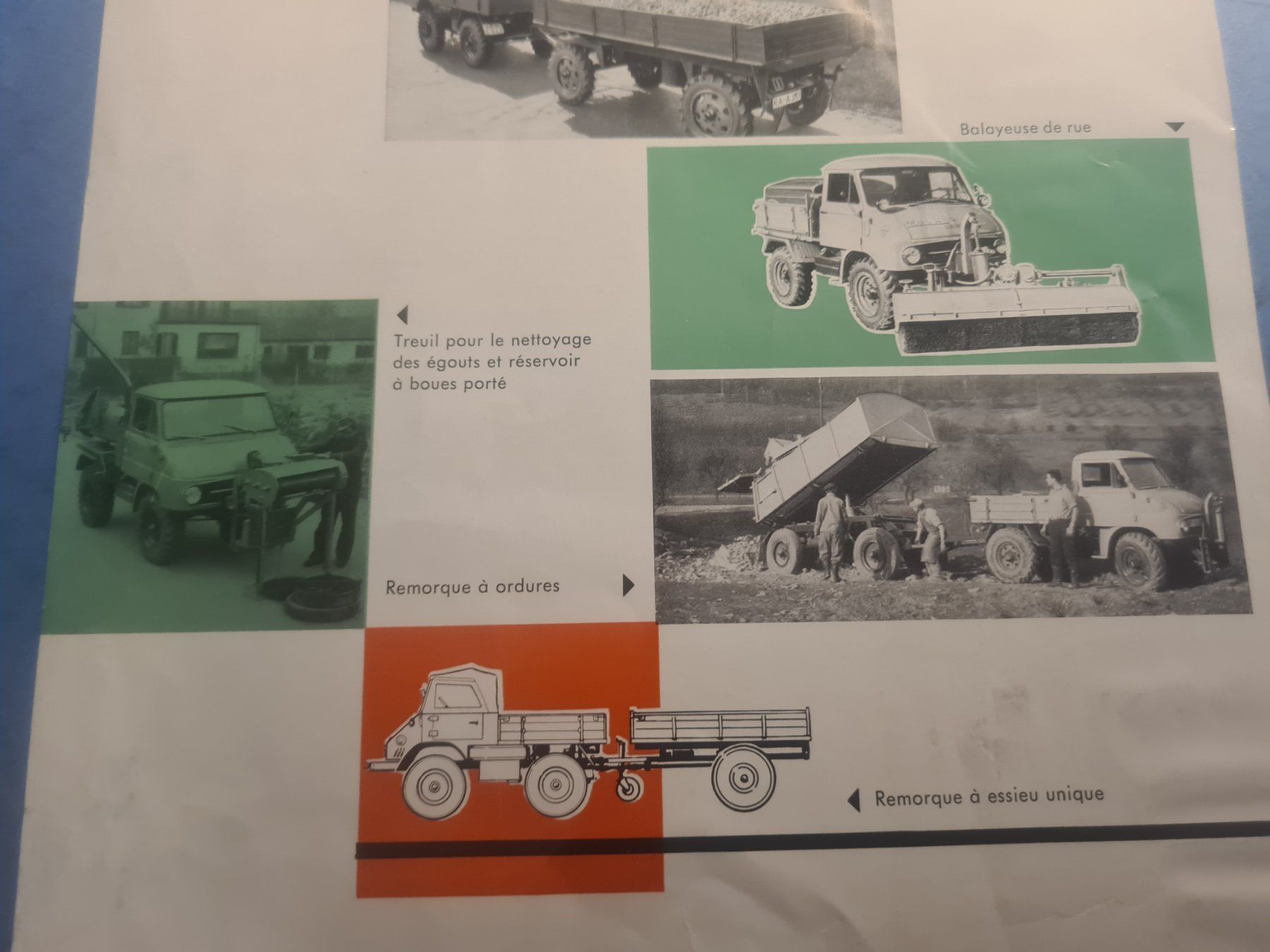 Documenti: UNIMOG  PROSPECTUS  VINTAGE  COLLECTION – Usato da Bellevue venduto da BURGOLMANIA 4