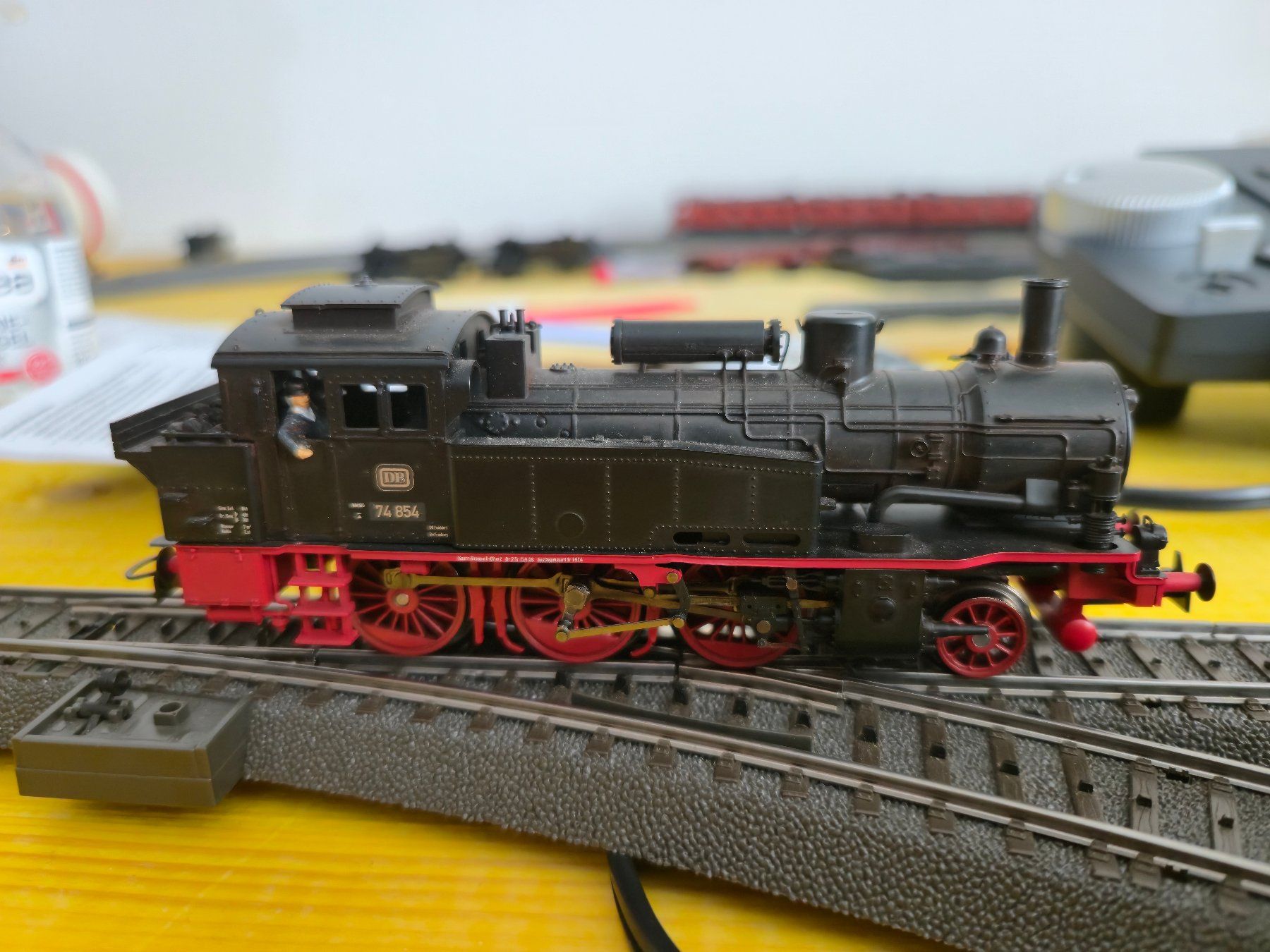 Märklin Modellini di ferrovie: BR 74 Dampflok 36746 – Difettoso da Egg (Flawil) venduto da cyrillswiss12