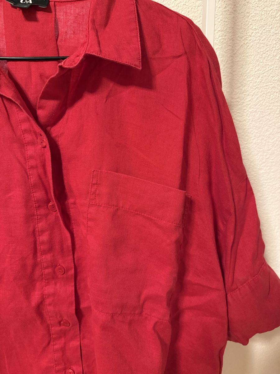 C&A Blusen: C&A Bluse rot Gr. 42 – Gebraucht aus Kloten von ble_78dj 1