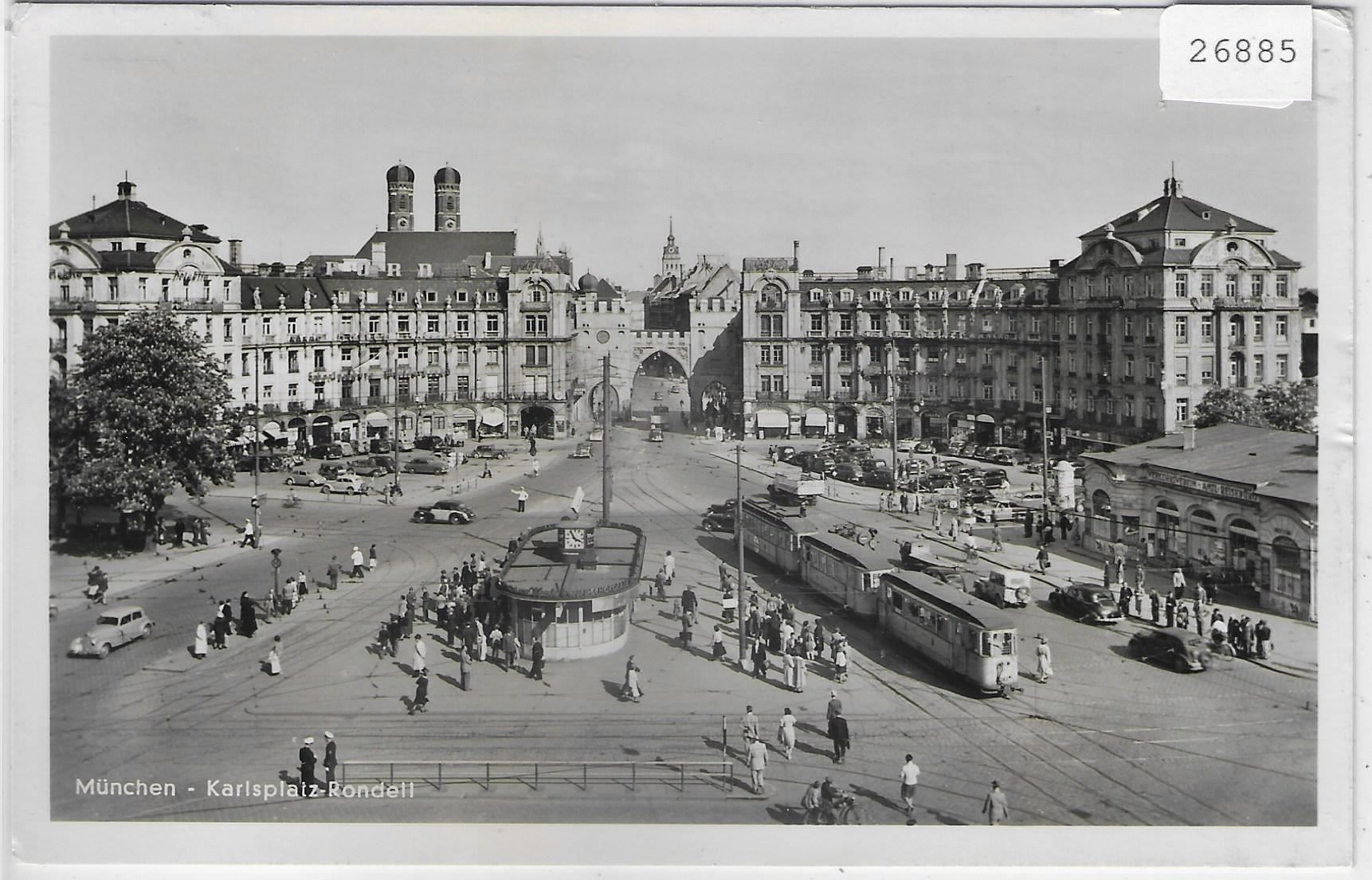 Ansichtskarten: München - Karlsplatz-Rondell - Tram – Gebraucht aus Ettingen von Kartenplanet