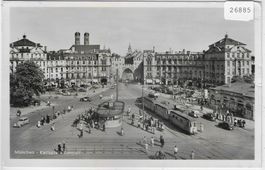 München - Karlsplatz-Rondell - Tram