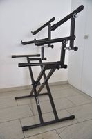 Professioneller Doppel-Keyboardständer Quik Lok QL723