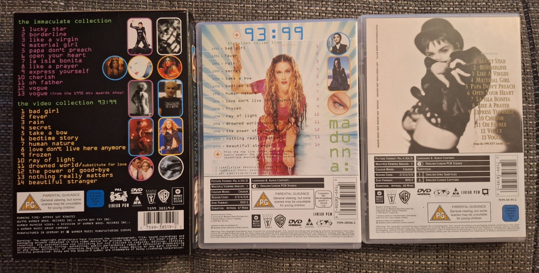 Tutti i DVDs: Madonna The Ultimate Collection 2 DVD Box – Nuovo (secondo la descrizione) da Luzern venduto da thomarco 3