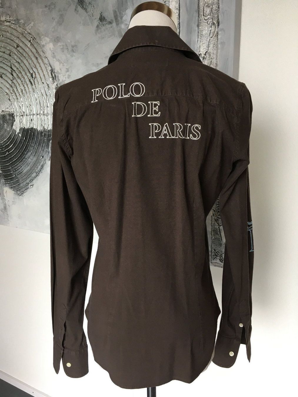 La Martina Blusen: La Martina Bluse Mocca Grösse S-M 34-36 – Gebraucht aus Chur von Chanel72 3