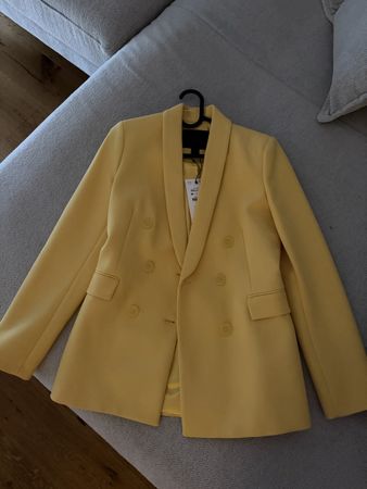 Anzug gelb Zara
