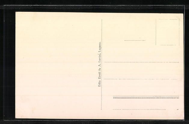 Cartoline postali: AK Lugano, Via Pessina – Usato da Berlin venduto da bartko-reher 1
