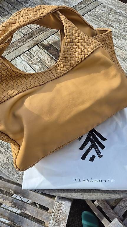 Borse da donna: CLARÁMONTE Ledertasche handgeflochten – Usato da Winterthur venduto da Schniene-77 1