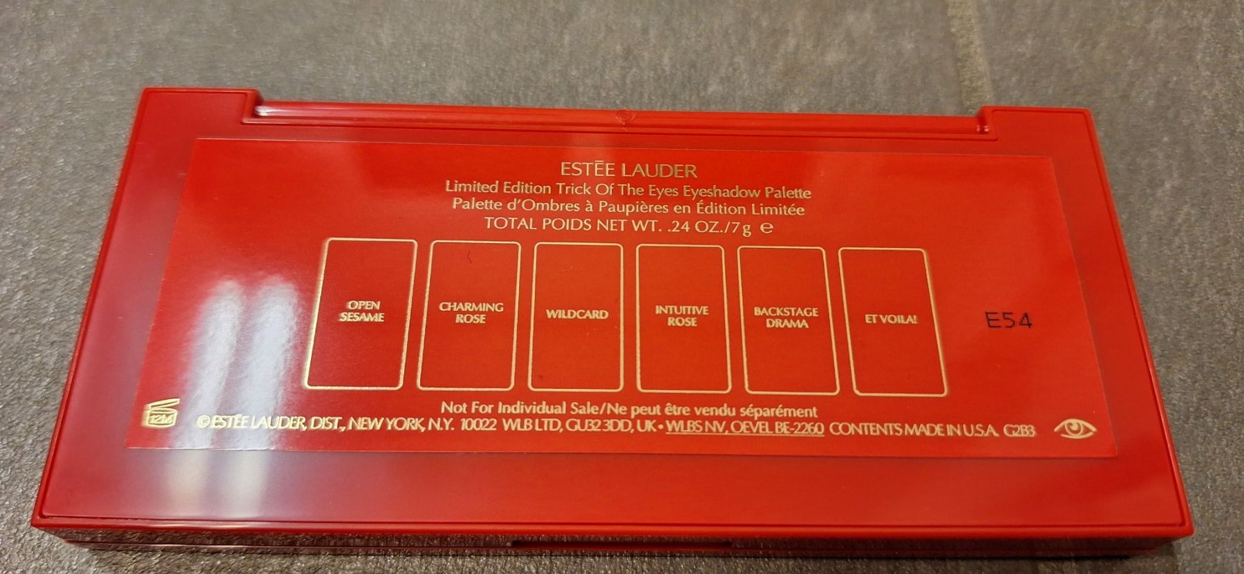 Estée Lauder Make-up: Estée Lauder, palette ombre à paupière / Lidschatten – Nuovo e nell'imballaggio originale da Lussery-Villars venduto da pousinete02 1