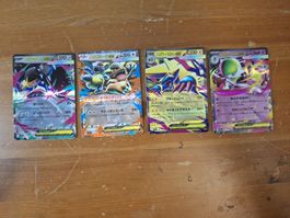 Pokemon Karten EX Set 4stk guter Zustand