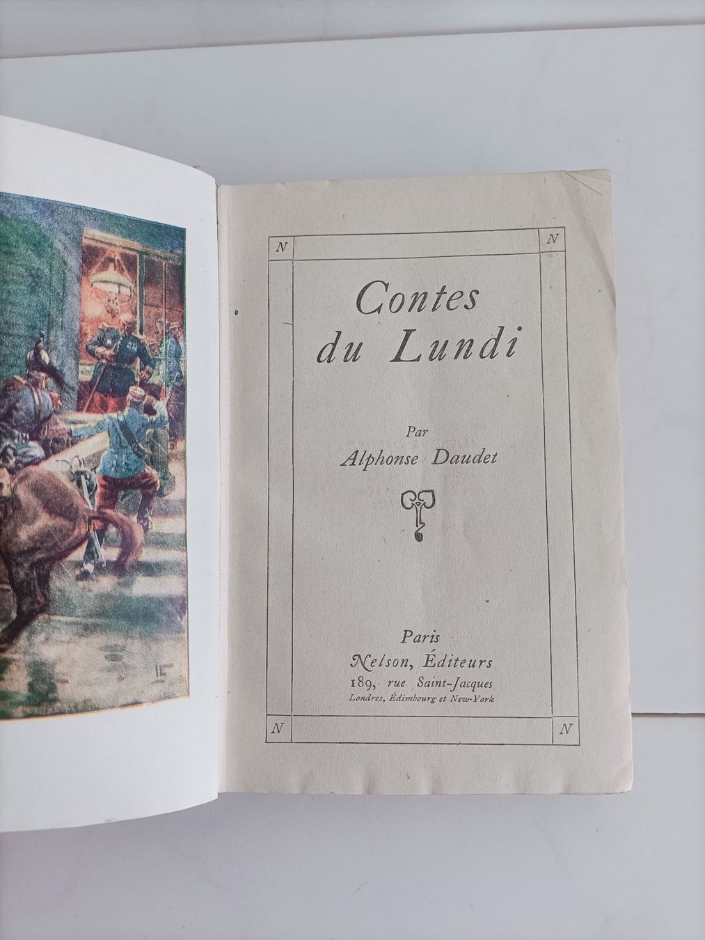 Bücher: Contes du Lundi / Alphonse Daudet / Nelson – Gebraucht aus crans montana von AB3963 1