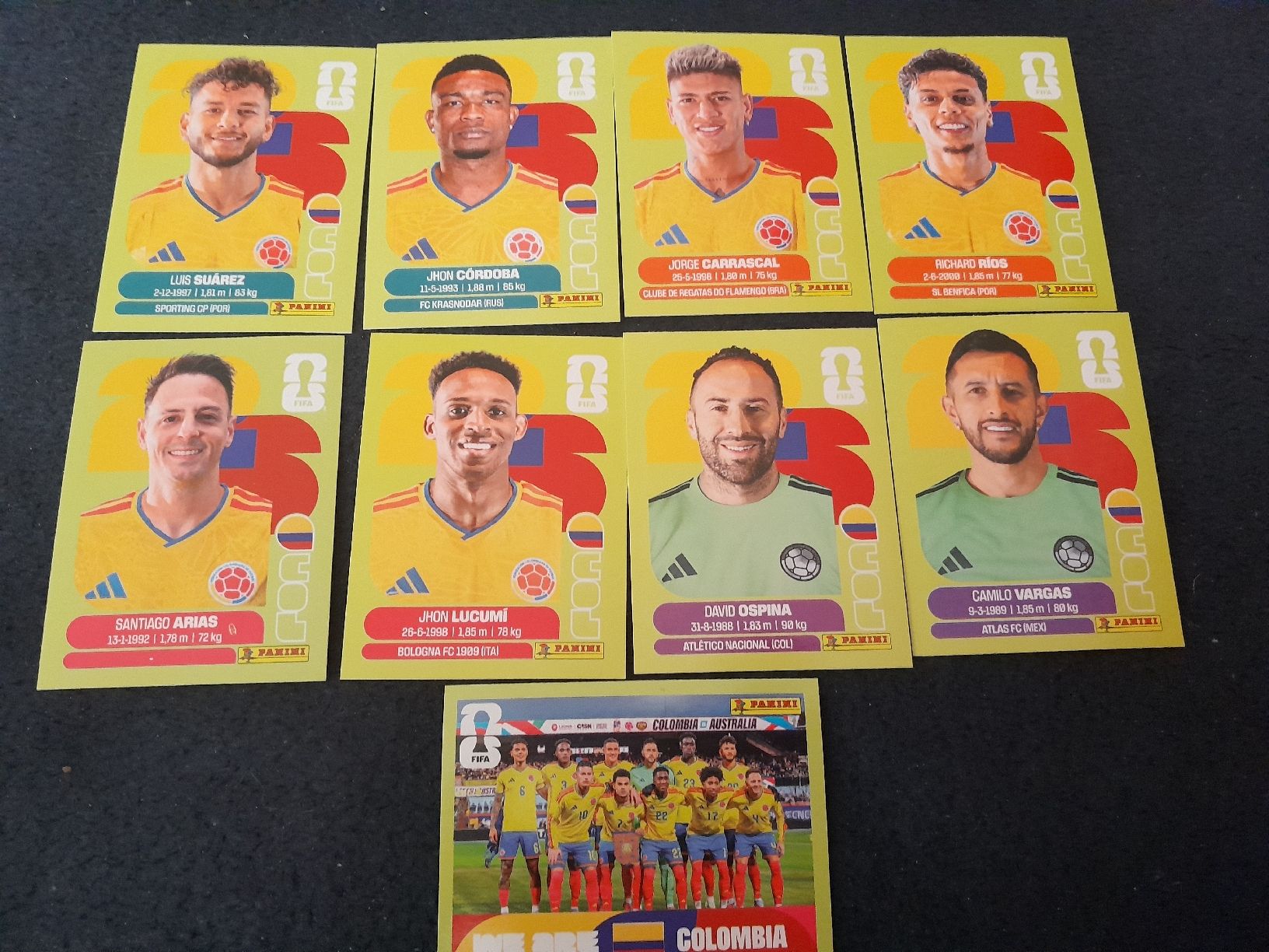 Panini Sammelbilder & Trading cards:  2026 Panini COL 9stk. – Neu (gemäss Beschreibung) aus oekingen von beauty1964