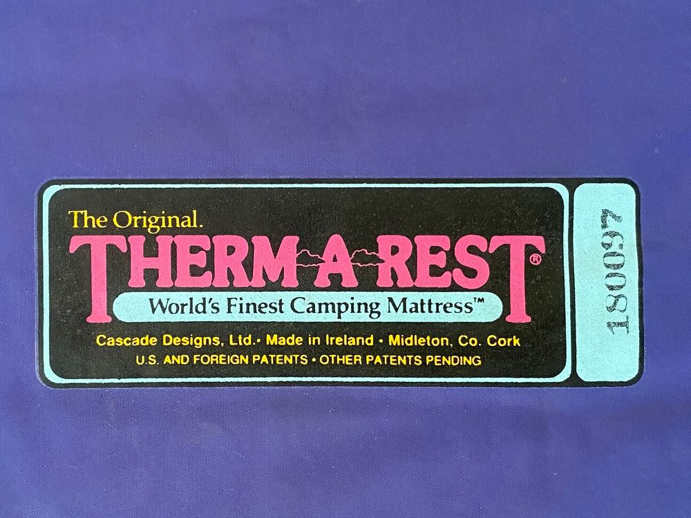 Thermarest Isomatte 52x180cm Kaufen auf Ricardo