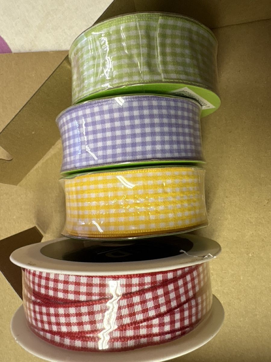 Nastri decorativi: Geschenkband ca 20 m original verpackt – Nuovo e nell'imballaggio originale da Grenchen venduto da nethy