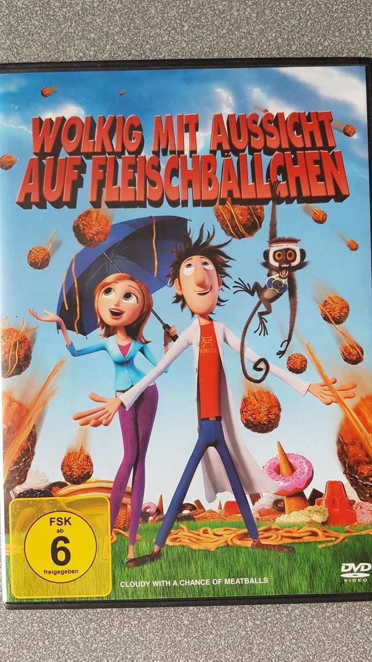 Alle DVDs: DVD Wolkig mit Aussicht auf Fleischbällchen – Gebraucht aus Oetwil am See von fineli2