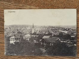 Alte PK / Langenthal - Gelaufen 1925