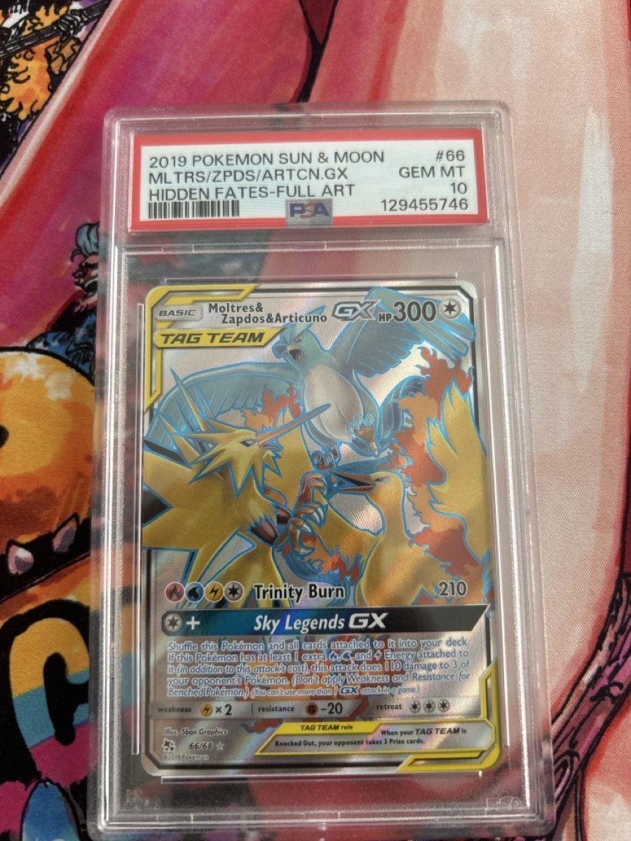 Pokémon Carte collezionabili: Moltres Zapdos & Articuno PSA 10 – Nuovo (secondo la descrizione) da Zürich venduto da AinzCHF