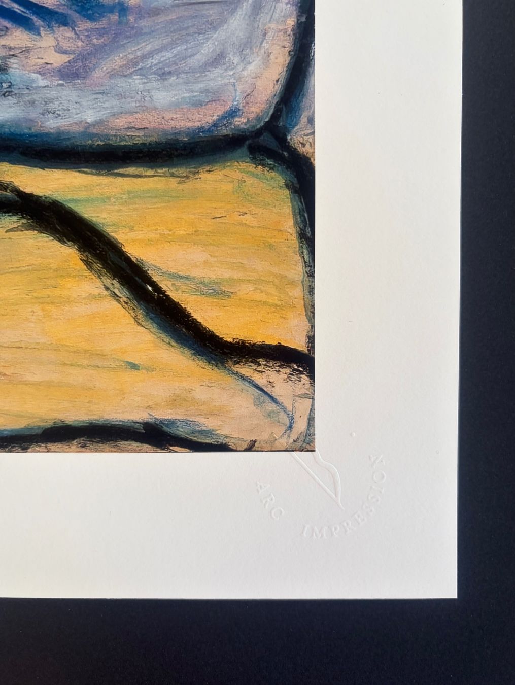 Arts picturaux & lithographies: Le Corbusier_ artwork Offset, plate signed, Hand numbered – Neuf (Voir description) à Chatelaine par arTrakT 4