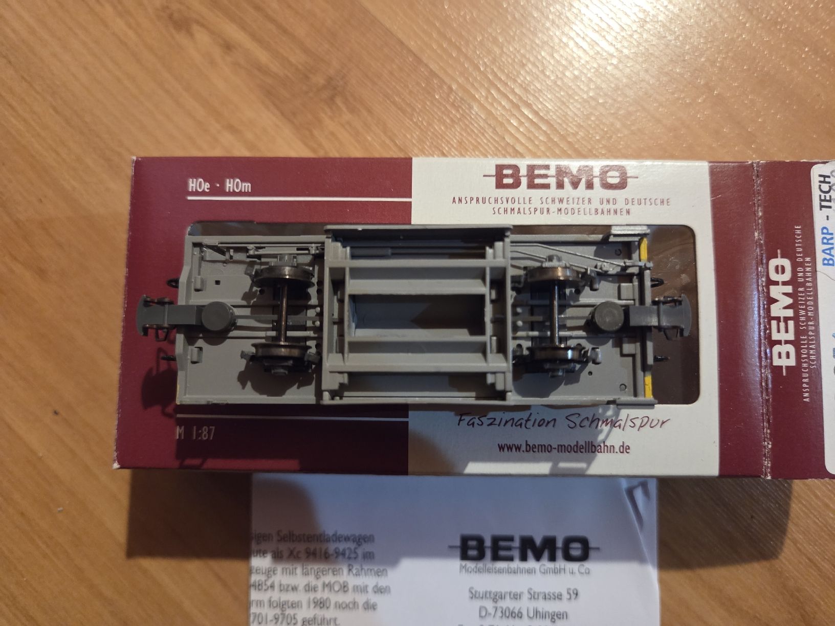 Bemo Modelleisenbahnen: Bemo 2253 251 MGB Fd 4851 Schotterwagen – Gebraucht aus Illhart von Markus203 3