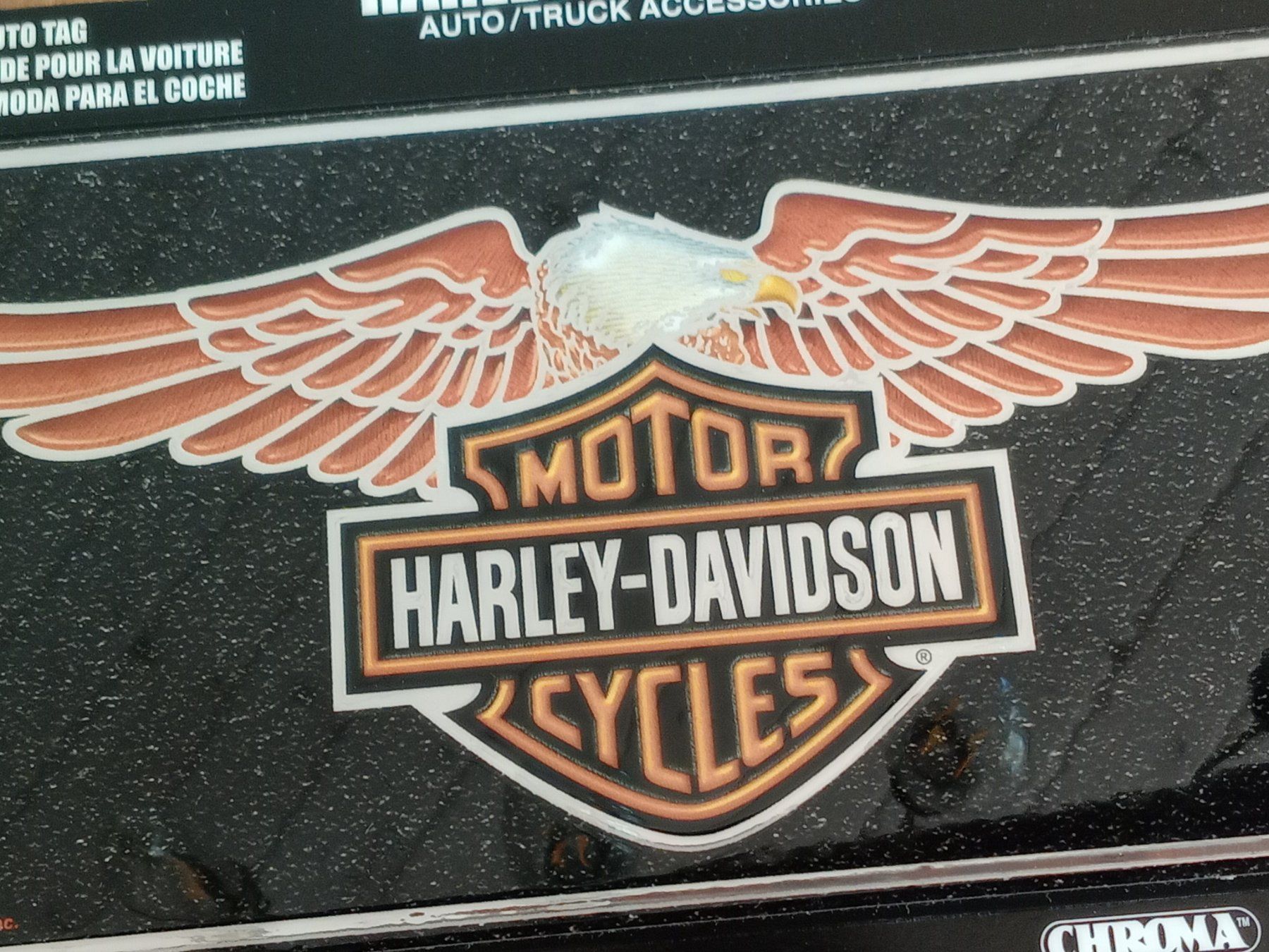 Harley-Davidson Schilder: Harley-Davidson Auto Tag/Schild, neu & originalverpackt! – Neu und originalverpackt aus Waldenburg von Wild_Thing_II 1