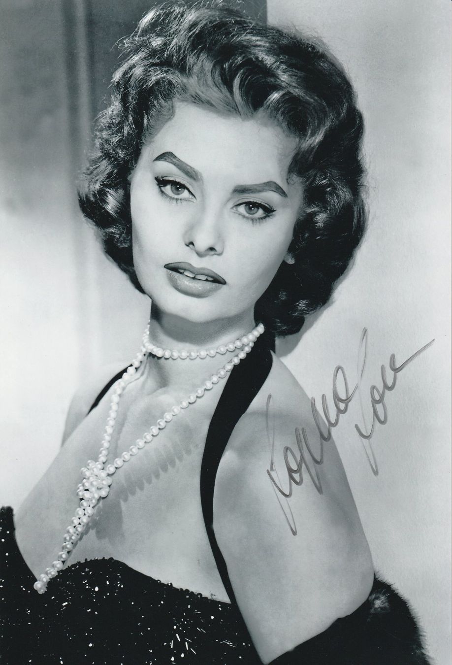 Autographes: Sophia Loren / Originalautogramm – D'occasion à Schwyz par racingautographs