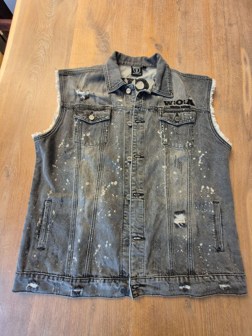 Gilets: Jeans-Weste WACKEN W.O.A. Schädelware Grösse 3XL – D'occasion à Herzogenbuchsee par Ro9999 1