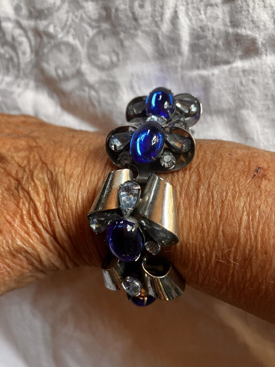 Bracciali & Braccialetti: Vintage Armband mit synthetischen Steinen – Usato da Bassersdorf venduto da groovygremlin 4