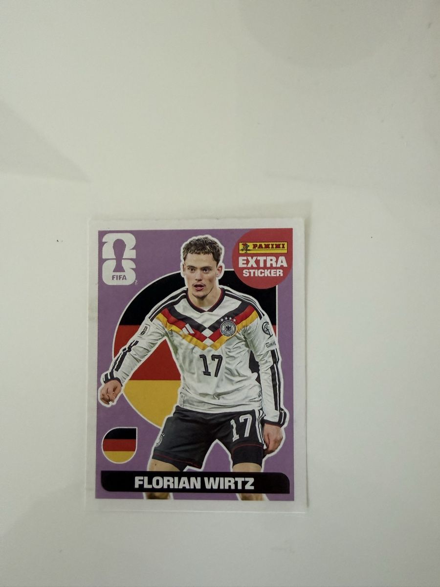 Panini Carte collezionabili: Wirtz extra sticker  – Nuovo (secondo la descrizione) da Blignou (Ayent) venduto da fre_6gqm