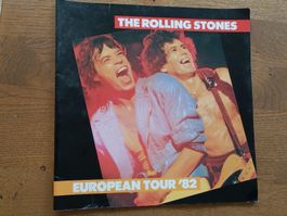 Tourheft The Rolling Stones - European Tour 1982