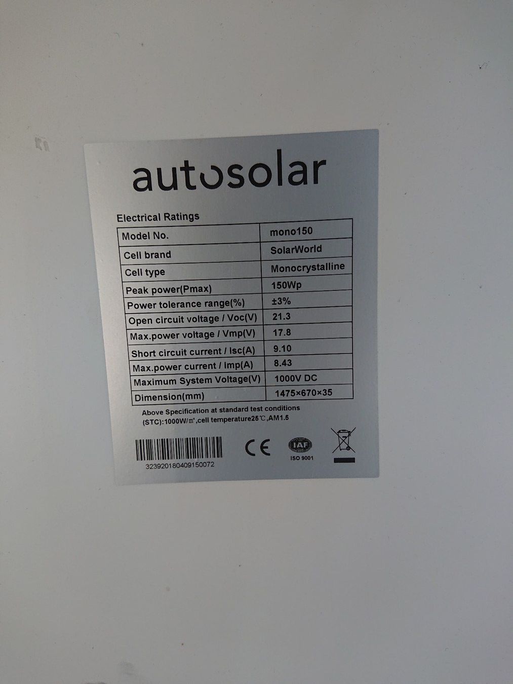 Dispositivi a energia solare: Solaranlage Paket – Usato da Burgdorf venduto da Randomguy17 1