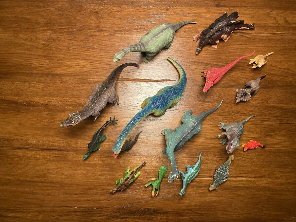 Giocattoli: Vielfältige Dinosaurierammlung – Usato da Fribourg venduto da val_6jnn 3