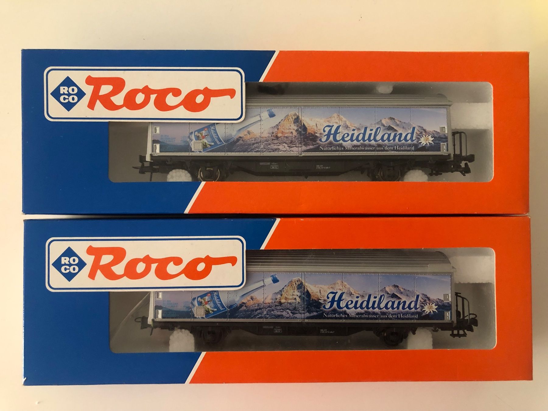 Roco Modellini di ferrovie: Roco 47612 2er Set Heidiland NEU – Nuovo e nell'imballaggio originale da Ostermundigen venduto da Garmin03