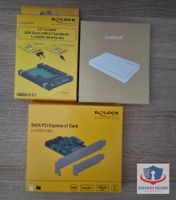 SATA Controller und Festplattengehäuse Set