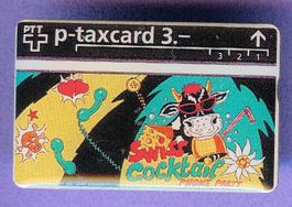 PTT   taxcard  Swiss Cocktail