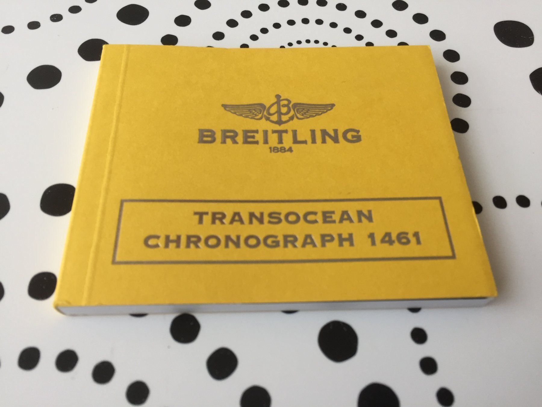 Breitling Documenti: BREITLING ORIG. TRANSOCEAN CHRONO - OPERATING INSTRUCTIONS ! – Nuovo (secondo la descrizione) da Epalinges venduto da dream-watch