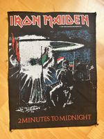 Iron Maiden Backpatch Original 2 Minutes To Midnight