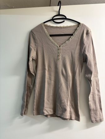 Chicorée Shirt, Grösse L, Top Zustand, Beige, Frühling
