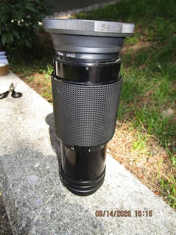 Obiettivi: objectif canon 58 mm – Usato da Clarens venduto da krampou 1