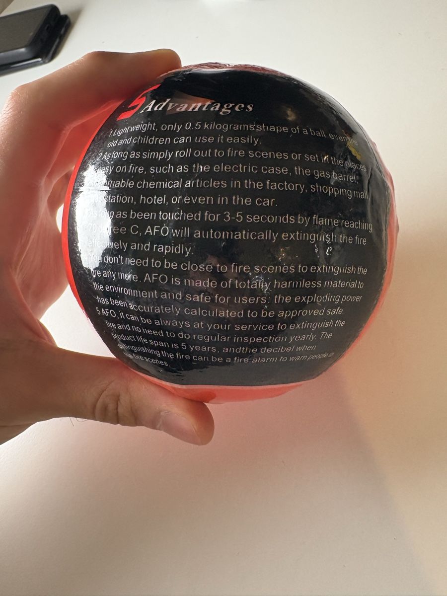 Extincteurs: Firelöscher ball Fire extinguisher ball – Neuf (Voir description) à Zürich par SwissMarket24 2