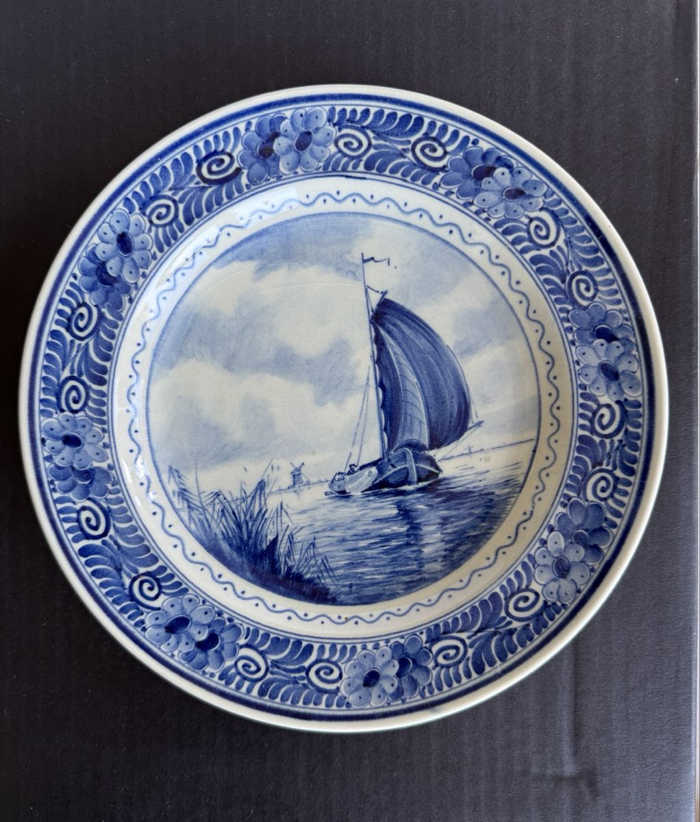 Piatti: Antiker Delft Teller Zenith Blue and White – Usato da Zürich venduto da Geniuss
