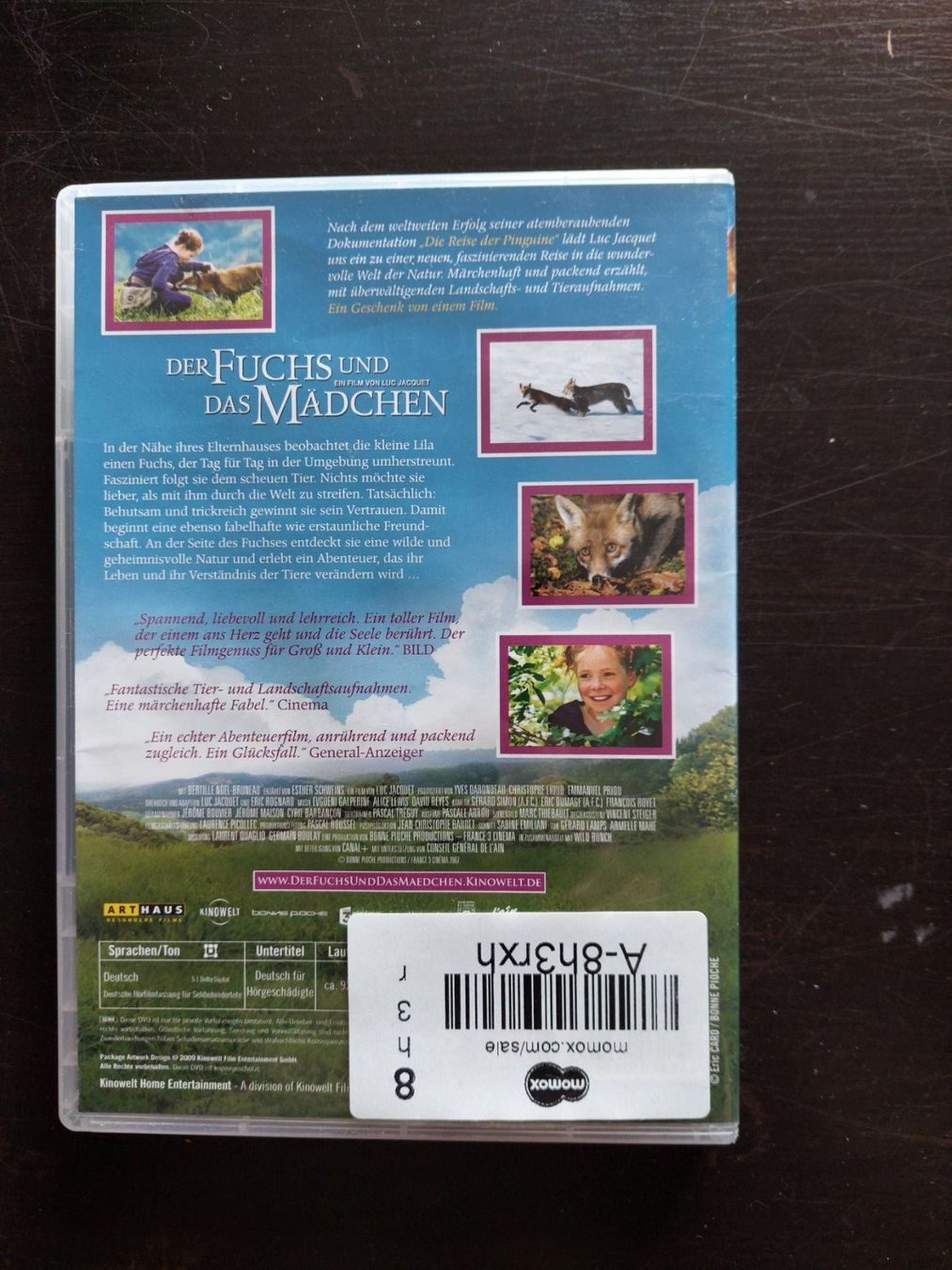 Alle DVDs: Der Fuchs und das Mädchen DVD neuwertig – Gebraucht aus Lostorf von MidnightRider59 1