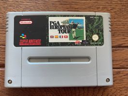 Super Nintendo: PGA European Tour - SNES Spiel Golf!