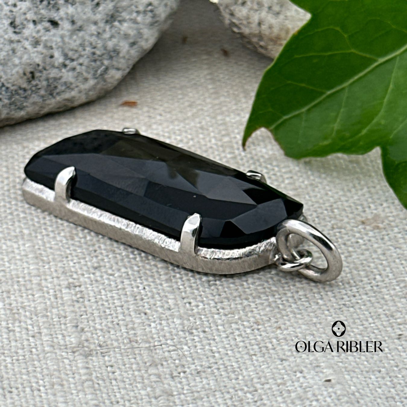 Olga Ribler Ciondoli: Onyx Anhänger Sterling Silber 925 – Nuovo (secondo la descrizione) da Luzern venduto da Schmuckoutlet 6