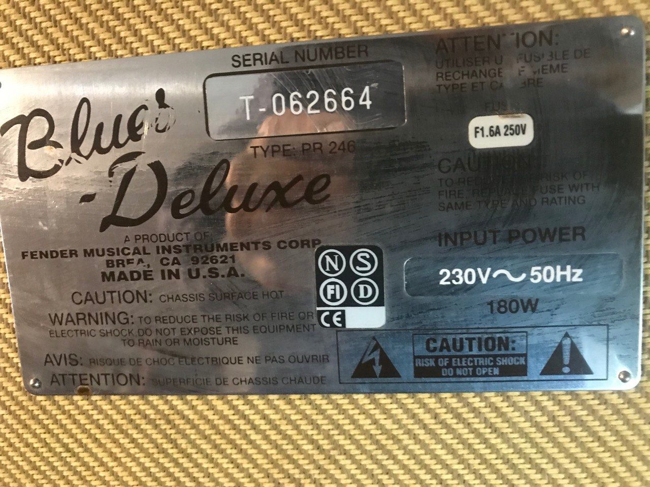 Fender Verstärker: Fender Blues Deluxe Gitarrenverstärker – Gebraucht aus Zürich von gemuesebouillon 4
