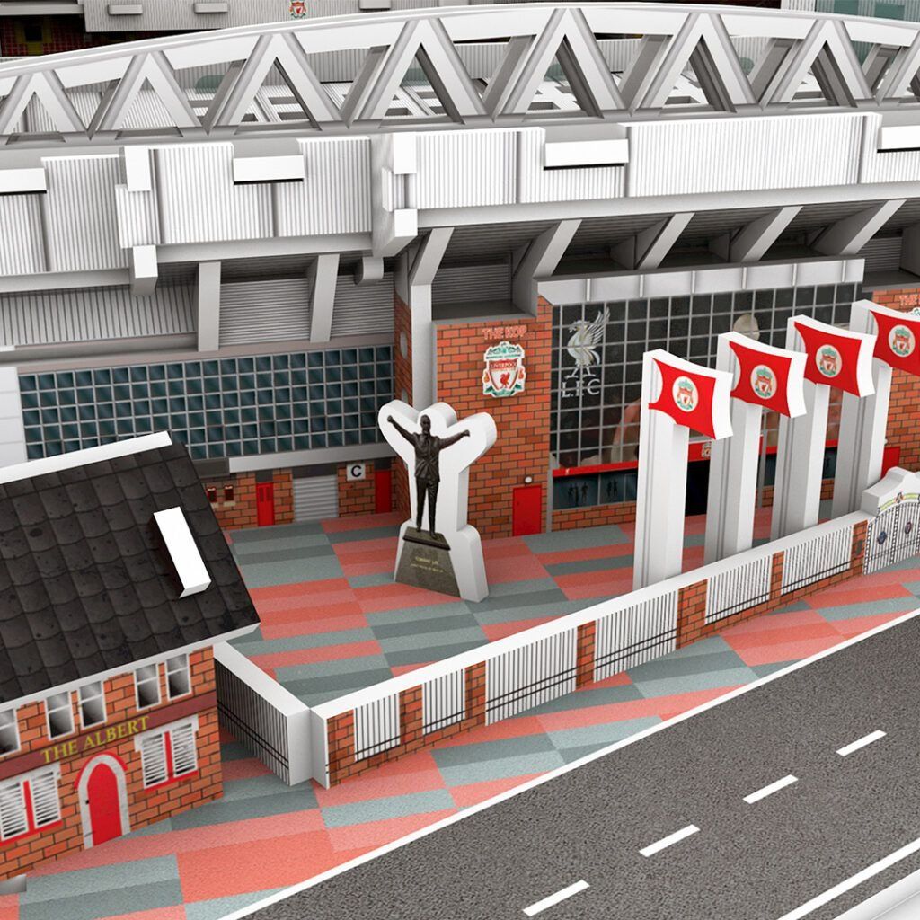 Puzzles: FC Liverpool Anfield Road Stadion 3D Puzzle – Neu und originalverpackt aus Wil SG von Football-Legends 3
